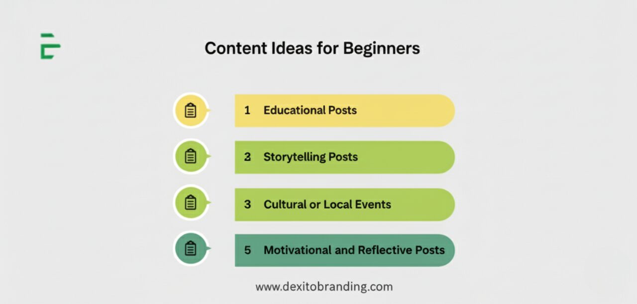 Content Ideas for Beginners